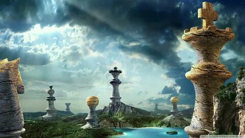 chess art Fantasy landscape, Landscape wallpaper, Fantasy pl