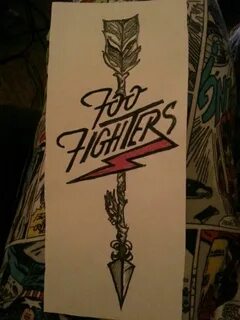 My Foo Fighters tattoo design for my first tattoo in July! F