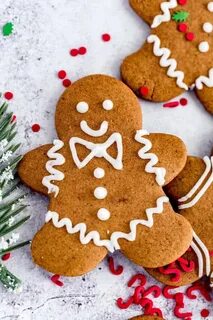 Archway Iced Gingerbread Man Cookies / Iced Oatmeal Cookies 