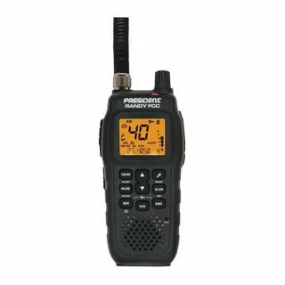 PRESIDENT RANDY II FCC AM/FM CAR/HOME CB HANDHELD WALKIE-TAL