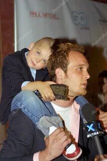 Ethan Embry e suo figlio Cogeian - Foto Editoriale Stock © s
