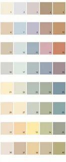 Behr Paint Colors - Palette 17 House Paint Colors