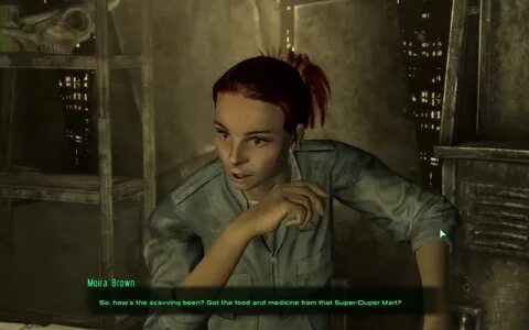 Мойра Браун из Fallout 3: описание персонажа Science-Pop