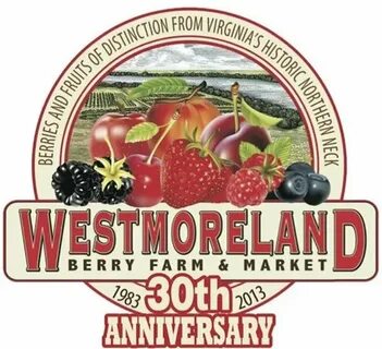 Westmoreland Berry Farm 30th anniversary logo - Picture of W