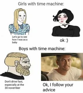 Paul Walker Time Travel: Is Invented / Men With a Time Machi