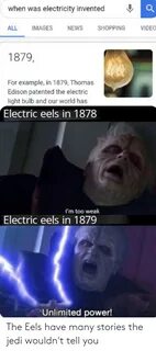 The Eels Have Many Stories the Jedi Wouldn't Tell You Jedi M