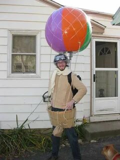 How to Make a Hot Air Balloon Costume Balloons, Diy balloon 