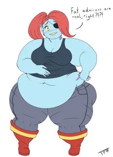 Undyne by ThePervertWithin Body Inflation Know Your Meme