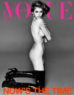 Kaia Gerber Nude & Sexy - Vogue Japan (9 Photos) #TheFappeni