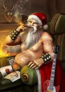 Evil Santa Claus Ho Ho Ho !! Bad santa, Santa claus pictures
