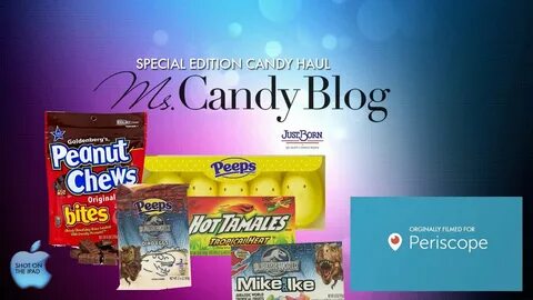 New Peeps, Mike & Ike Candy Haul/Candy Unboxing from Just Bo