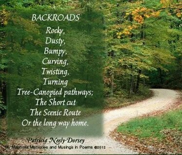 Quotes About Back Roads. QuotesGram