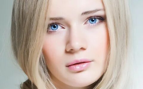 Wallpaper : face, model, blonde, long hair, blue eyes, mouth