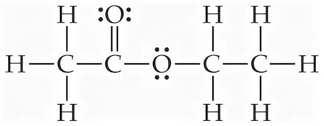 Ethyl acetate, C4H8O2, is a fragrant subst... Clutch Prep