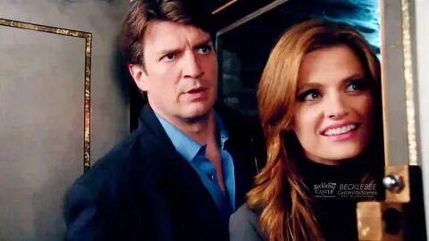 Castle 8x21 End Scene Beckett & Castle Scare Alexis and Hayl