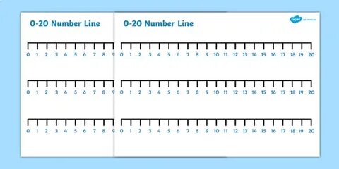 Number Line Up To 20 Related Keywords & Suggestions - Number