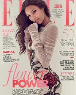 Lais Ribeiro Gets Dreamy on Elle Brazil September Cover (1 o
