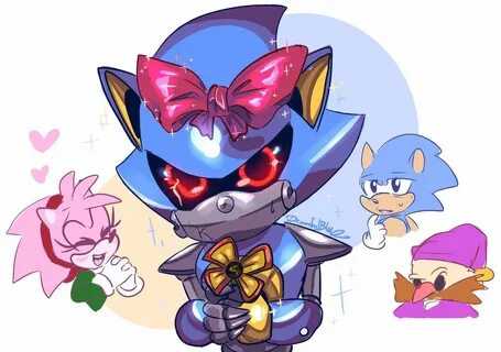 Metal Sonic Classic sonic, Sonic art, Sonic
