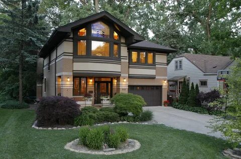 Residential Gallery Prairie style houses, Home architecture styles, Facade house