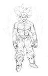 Goku Ultra Instinct Full Body posted by Samantha Mercado