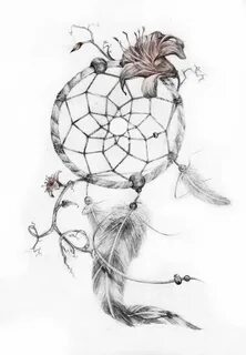 Dream Catcher Tattoo Sketch at PaintingValley.com Explore co