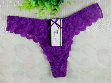 Lady's lace G-strings. Available in 3 sizes and 4 colours. F