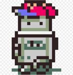 earthbound robot ness sprite - ness earthbound PNG image wit