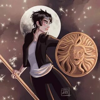 Some art from Percy Jackson series.Thalia Grace is one of th