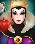 Evil Queen by michelle-miranda on deviantART Disney villains