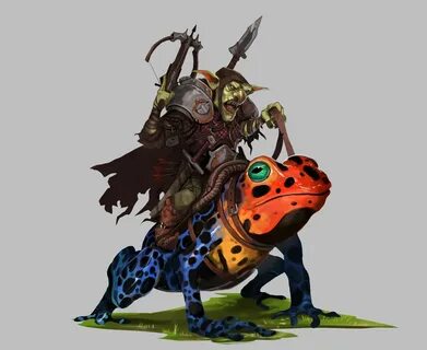 Goblin Mount, Todd Ulrich on ArtStation at https://www.artst