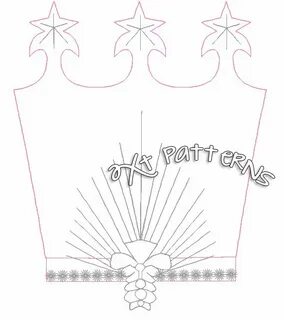 Image result for glinda crown template Manualidades sencilla