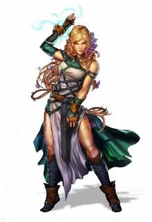 Dungeons and dragons characters, Female wizard, Elf druid