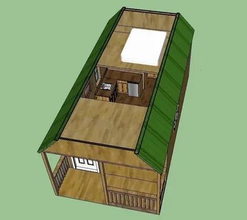 12X24 Canin Plans : Image result for 12x24 cabin floor plans