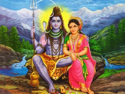 Lord Murugan’s parents, God Shiva and his wife, Parvati. Shi