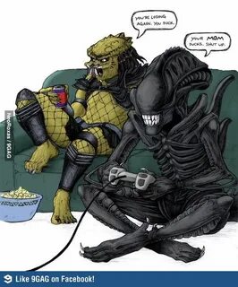 Alien Vs.Predator - Funny Alien vs predator, Alien vs, Preda