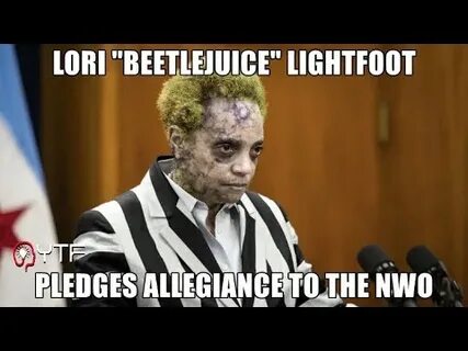 Lori Beetlejuice Lightfoot Pledges Allegiance to the New Wor