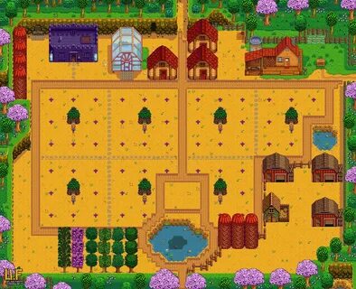 Stardew Valley Stardew Valley Farms Stardew Valley Layout - 