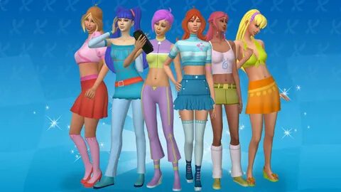 The Sims 4 Winx Club Season 1 and 2 CC by MikaelaSakurai on 