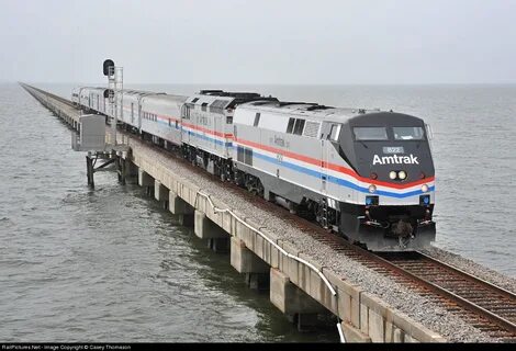 RailPictures.Net Photo: 822 Amtrak GE P42DC at Slidell, Loui