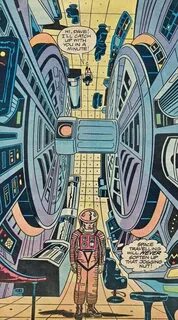 Jack Kirby art the 2001A Space Odyssey Marvel Treasury Speci