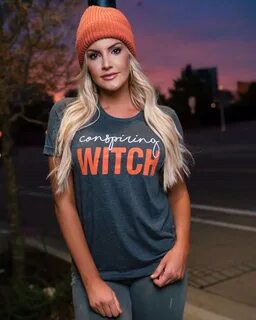 Ladies Casual Tops - Conspiring "Witch" - Kat Dunn by LLG - 
