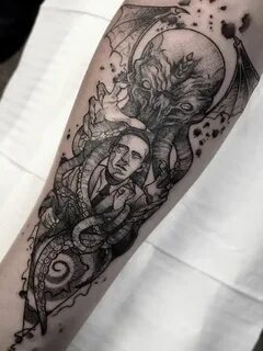 Ramón on Twitter Cthulhu tattoo, Monster tattoo, Body art ta