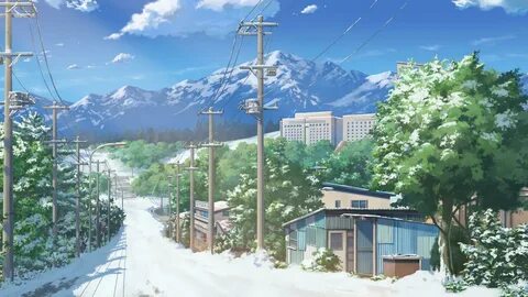 Anime City Scenery Desktop Wallpapers - Wallpaper Cave