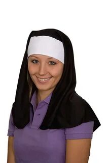 Взрослый монахиня головной убор для взрослых eBay