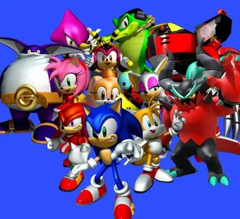 Sonic Heroes Characters - Undangan.org