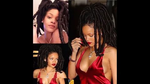 Rihanna has Faux Locs DREADS now (Video Footage) 😍 😍 😍 😍 😍 😍