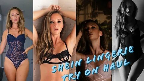 Shein Lingerie Try On Haul!! 1080p 30fps H264 128kbit AAC