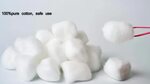 Wish Hot Sale Unbleached Raw Balls 12 Cotton Ball Wholesaler