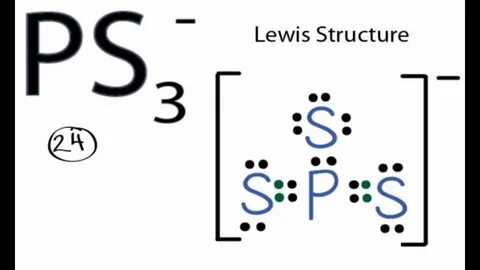 PS3- Lewis Structure: How to Draw the Lewis Structure for PS