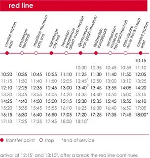 Amsterdam Bus Schedule Timetable design, Schedule design, In